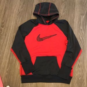 Red and Gray Nike Sweatshirt, size L, fits like M
